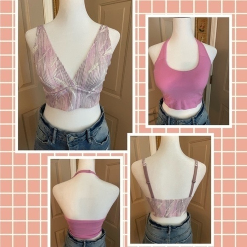 Auden Bralette Set Of 2. NWOT